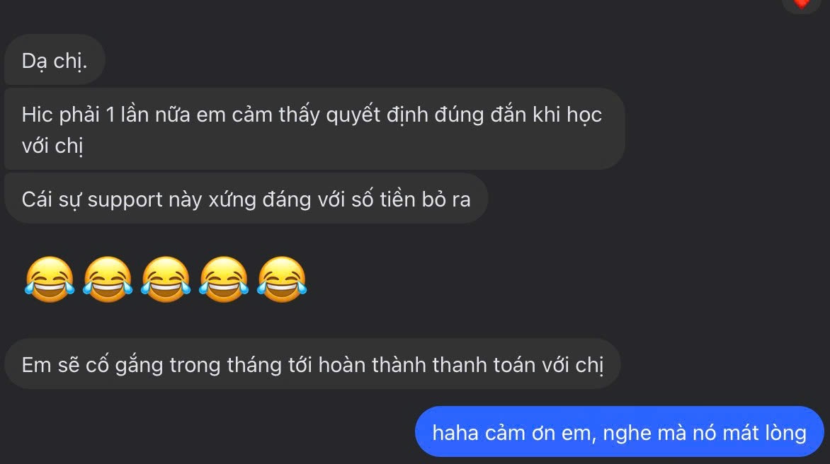 Feedback học viên VAF 2